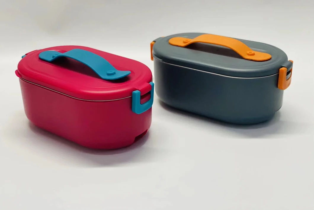 Electric Heating Lunch Box with Stainless Steel Bowl