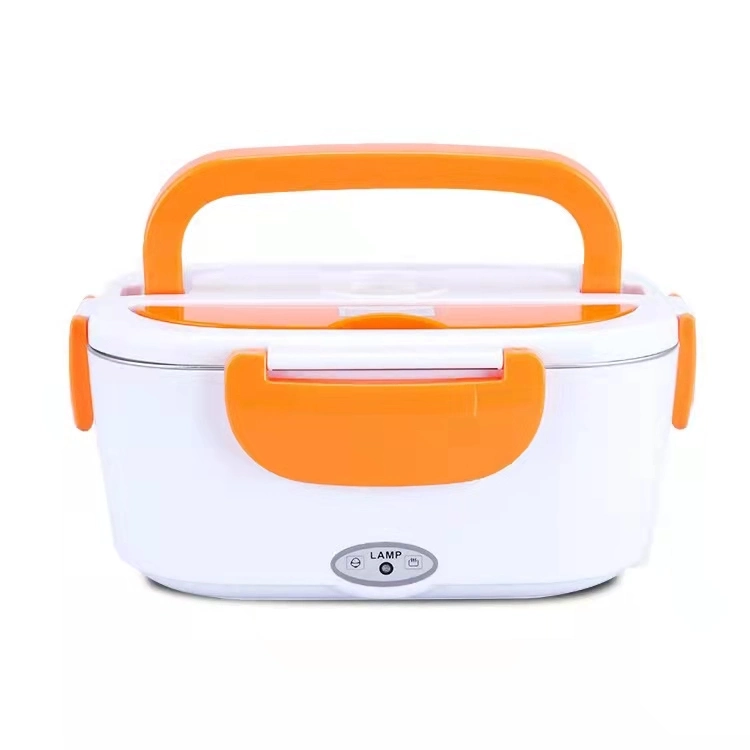 2022 New Design Portable Stainless Steel Insulation Heatable Compartment Electric Lunch Box