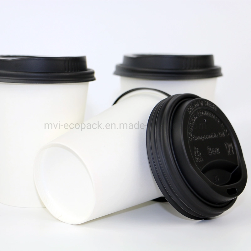 8oz/12oz/16oz/20oz/22oz Plastic Free Water-Based Coating Disposable Cup Paper Coffee Cup Biodegradable Paper Cups