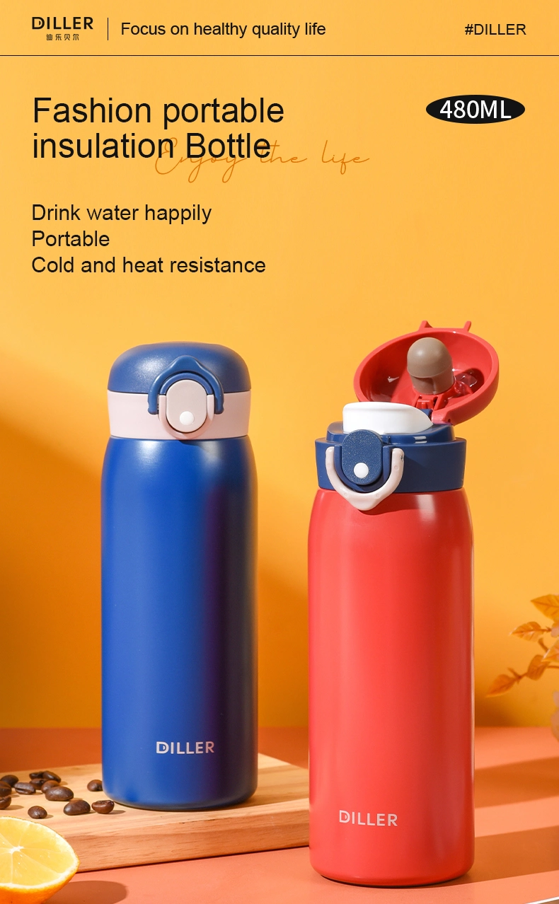Wholesale Leakproof 480ml 316 Stainless Steel Vacuum Insulated Water Bottle