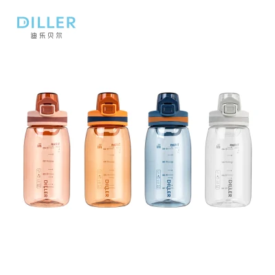 Color Box Shaker Custom Plastic Water Bottle with CE / EU