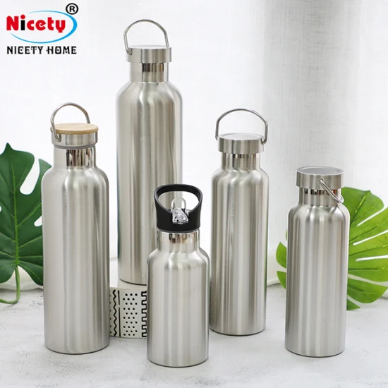 Stainless Steel Vacuum Flask Fashion Kitchen and Office and Driving Water Bottle