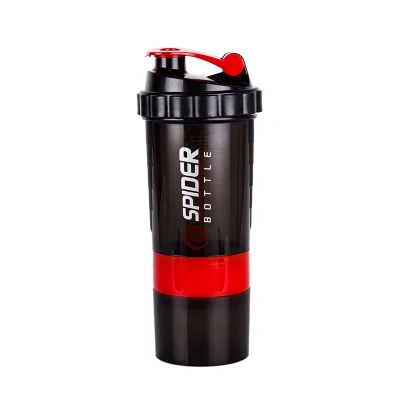 Wholesale 500ml Custom Plastic Shaker Cups Sport Gym Shaker Bottle