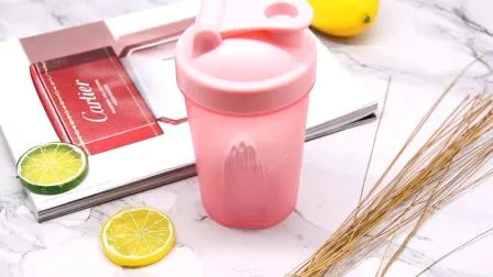 Real Popular 600ml Gym Plastic Wholesale Joyshakers Cup Custom Logo Blender Sports Protein Shaker Bottle