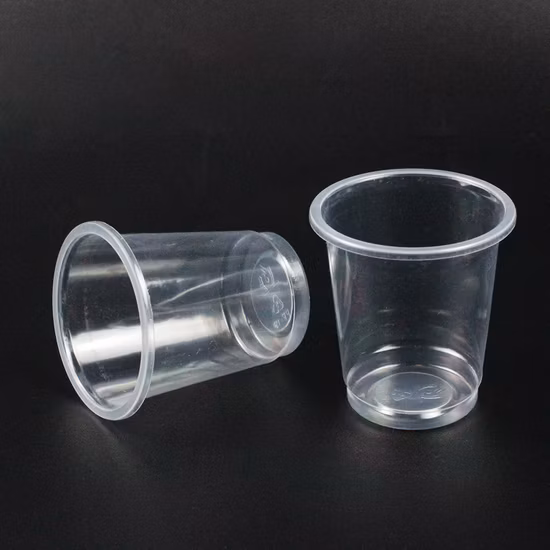 Wholesale Disposable PP Plastic Cup Hot Water Cup with Customized Logo Color for Cold Drink
