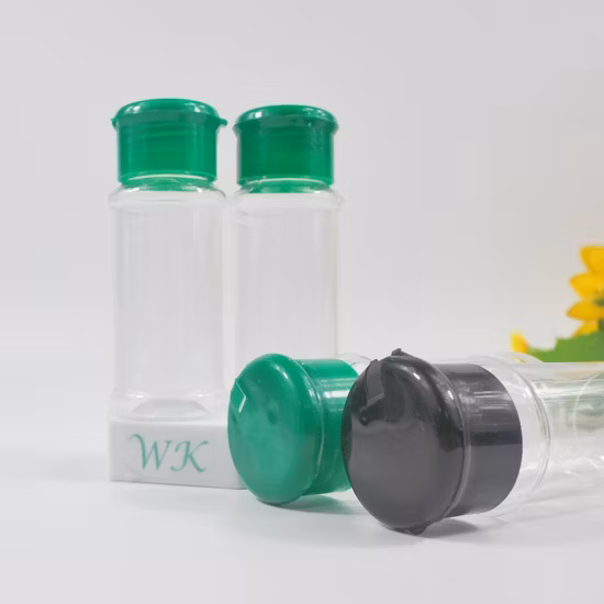 Spice Packing Condiment Bottle Plastic Pepper Seasoning Shaker Spice Bottle